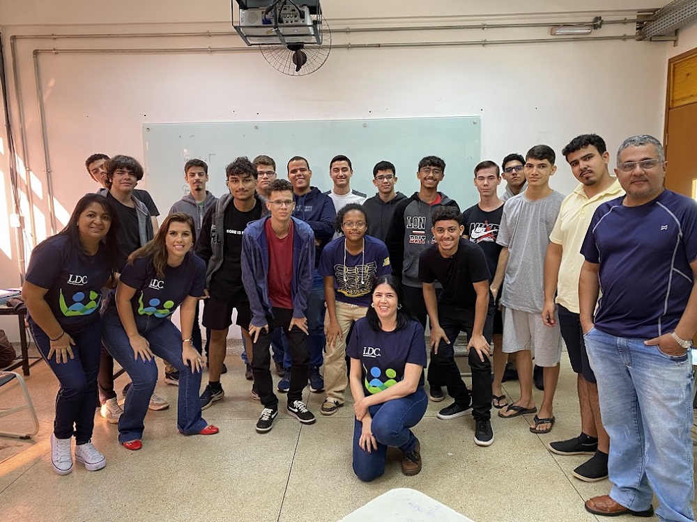 Atividade aconteceu em quatro salas de aula do IFG